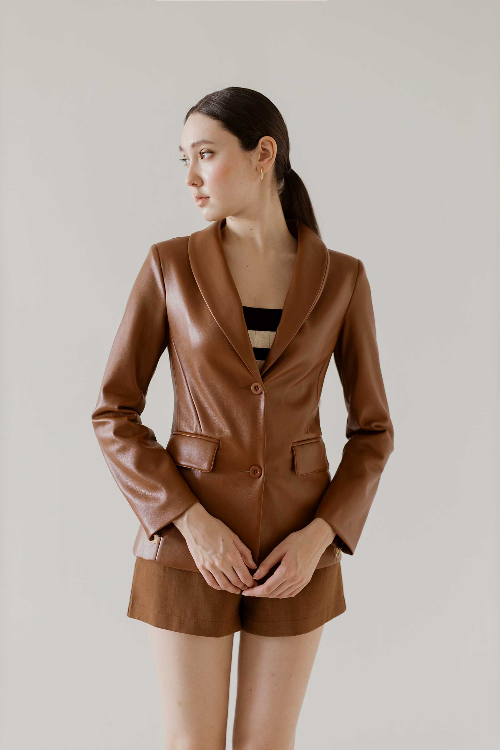 Dakiezia Jacket (Brown)