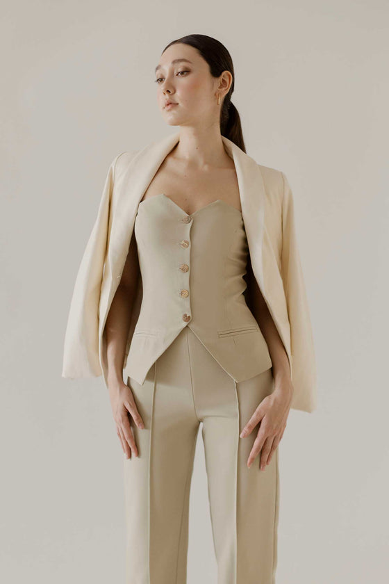 Dakiezia Jacket (Ivory)