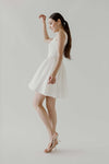 Damietuy Skort Dress (White)