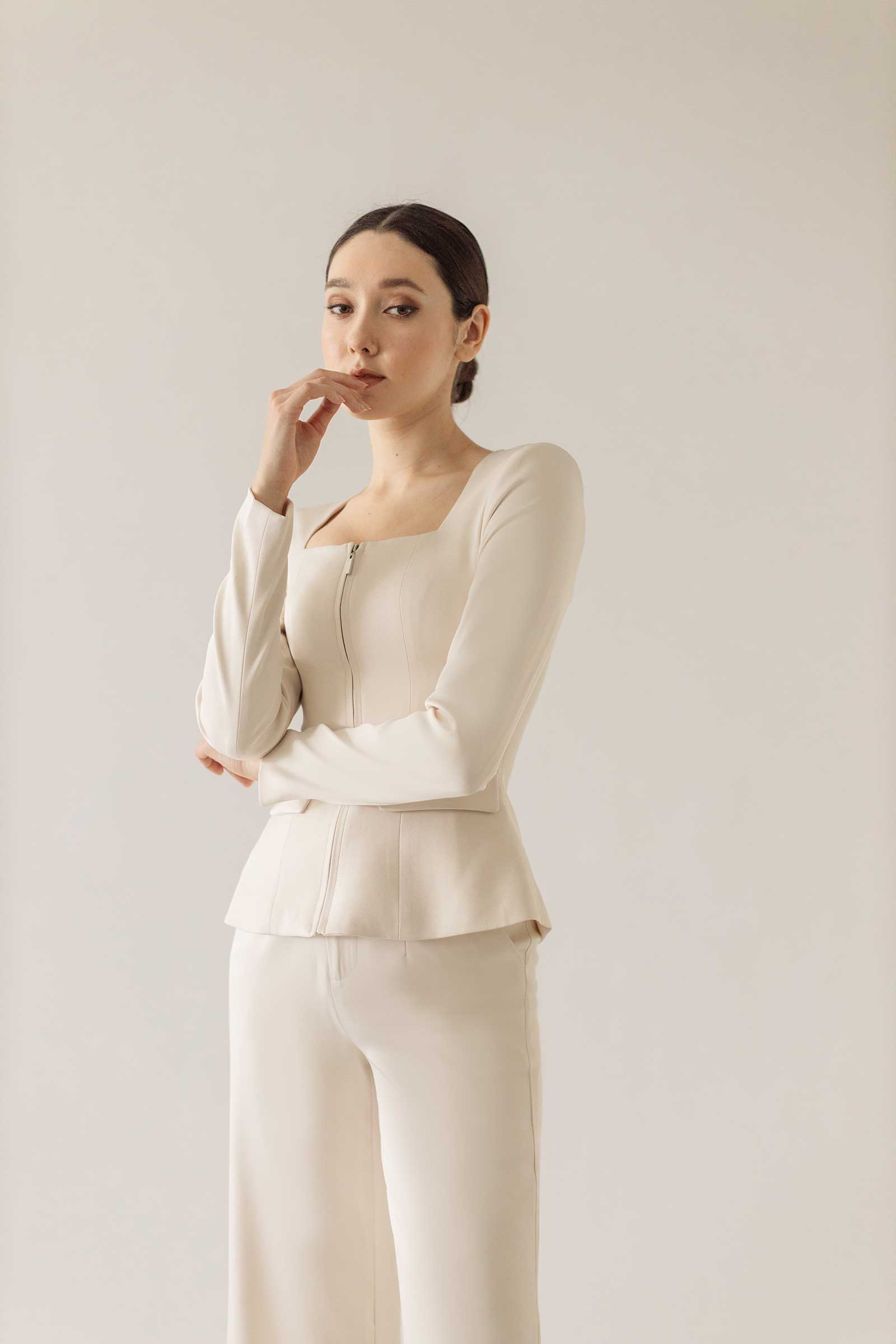 Empower Blazer (Cream)