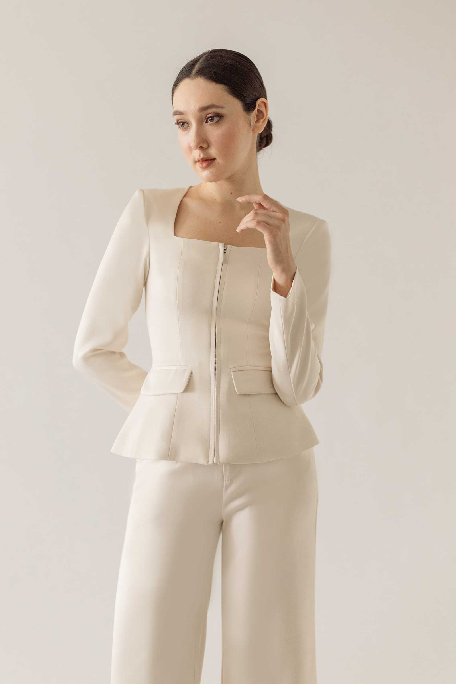 Empower Blazer (Cream)