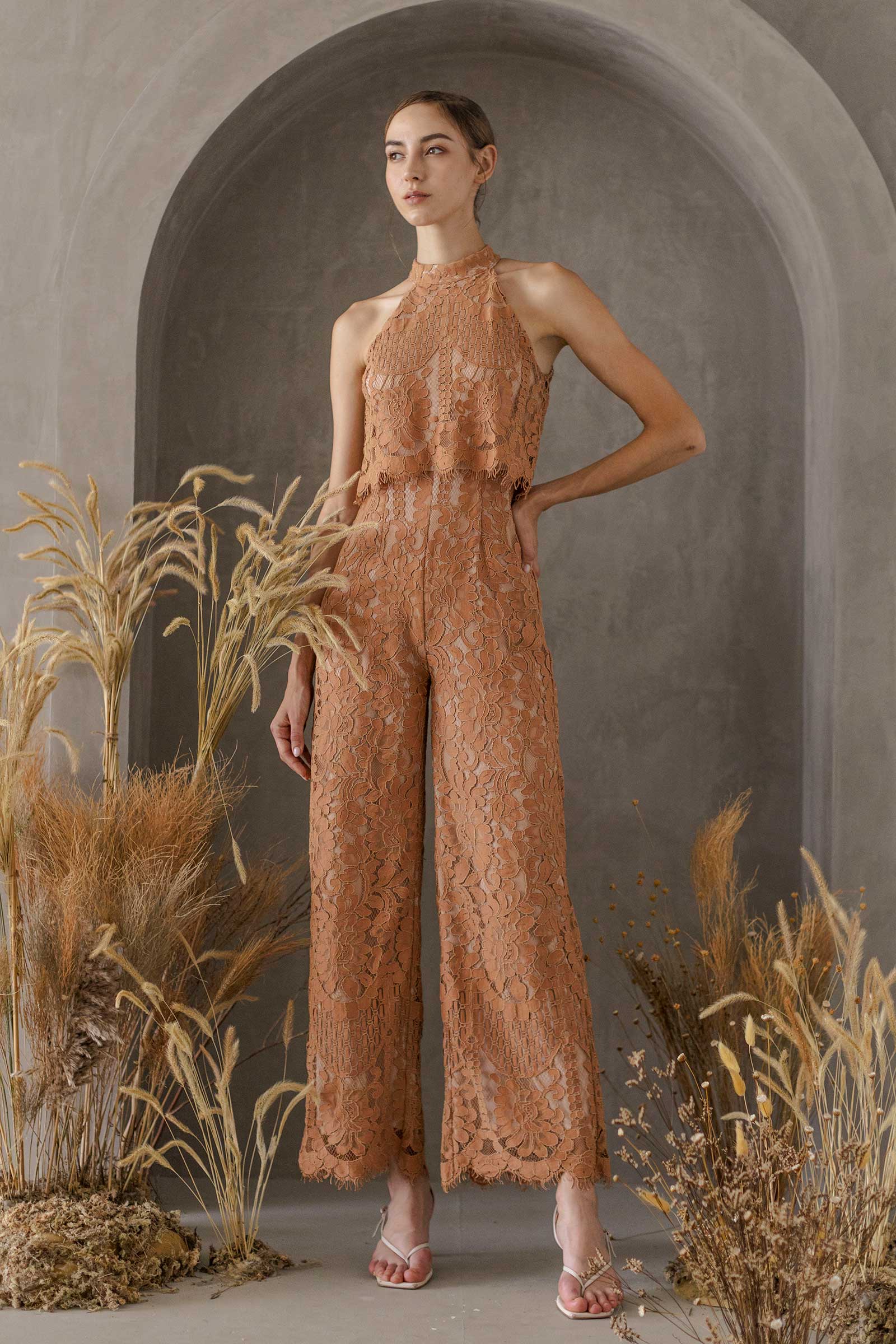 Dohurx Jumpsuit (Caramel)