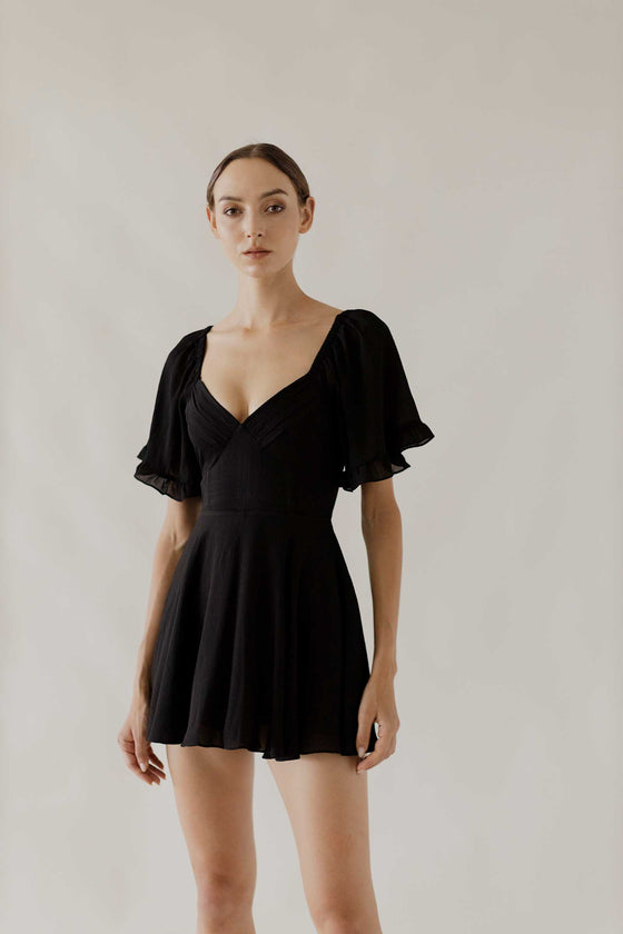 Dokaqwer Romper (Black)