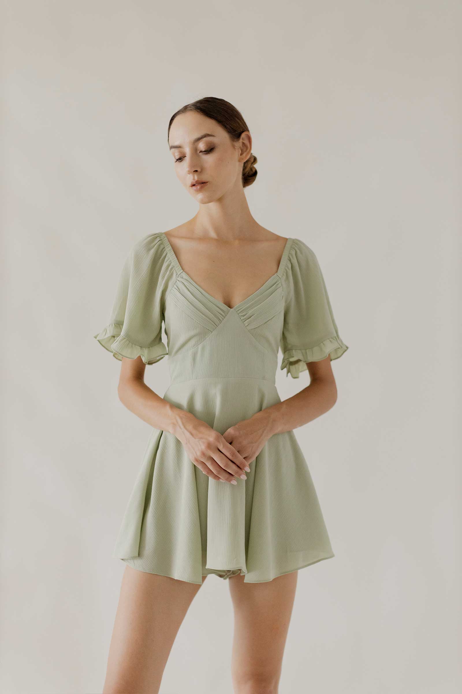 Dokaqwer Romper (Sage)