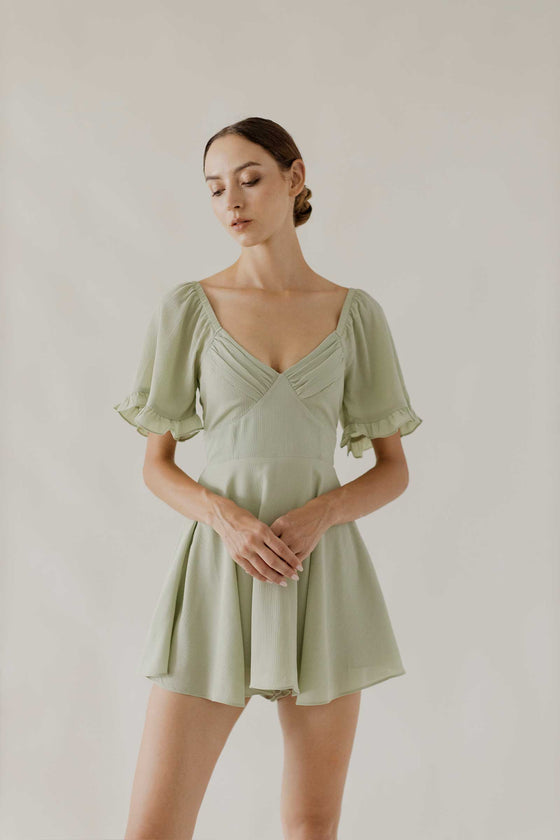 Dokaqwer Romper (Sage)