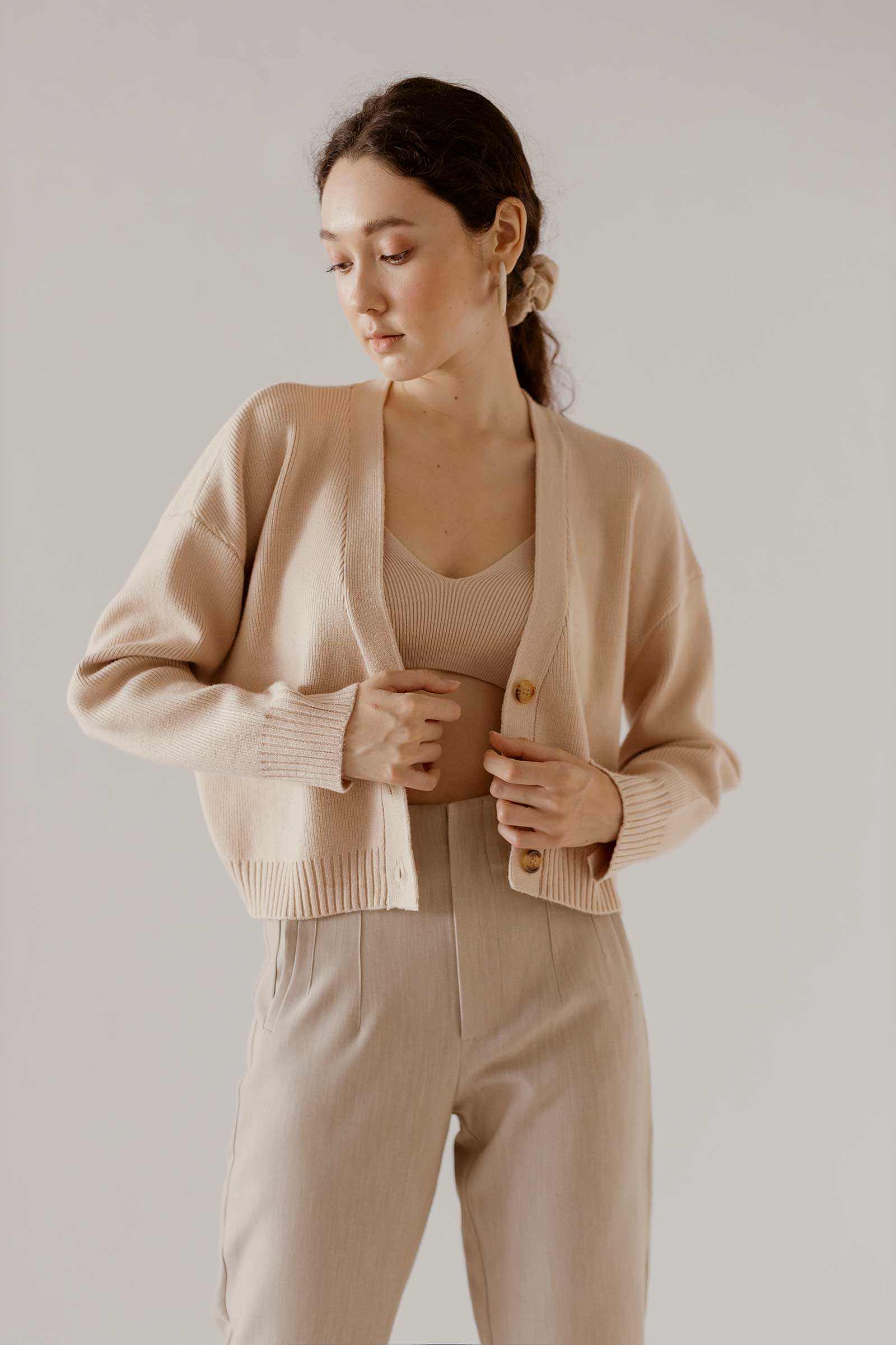 Doalvy Sweater Set (Nude)