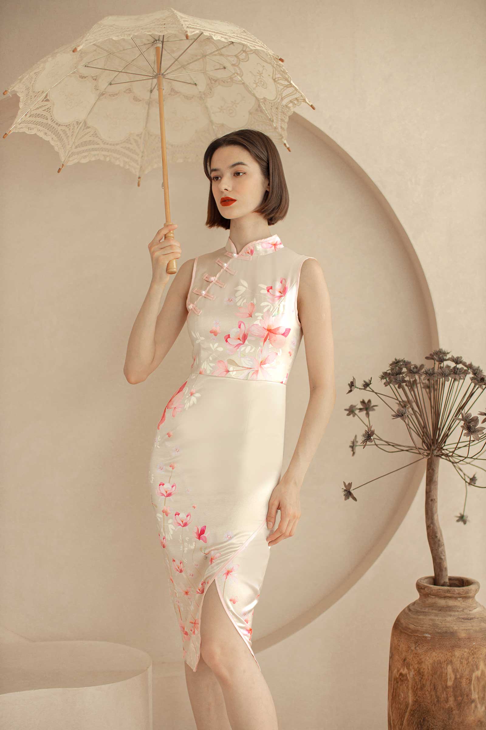 Blossom Qipao (Rose)