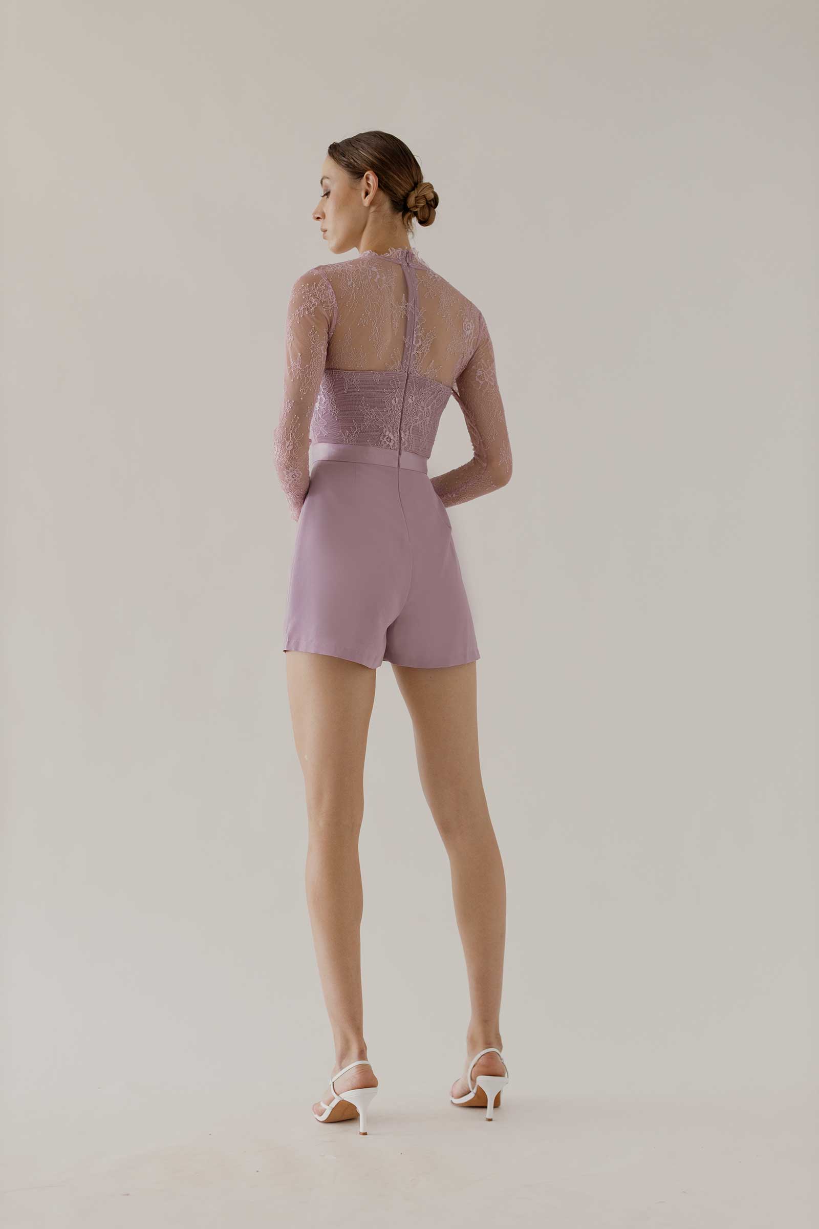 Dokierave Romper (Dried Lavender)