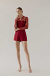 Dokierave Romper (Red)