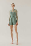 Dokierave Romper (Pale Green)