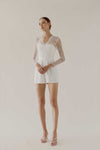 Dokierave Romper (White)