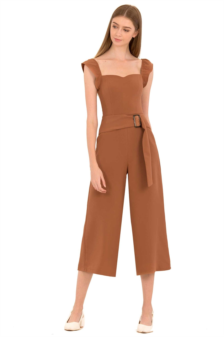 Damiyiar Jumpsuit (Brown)