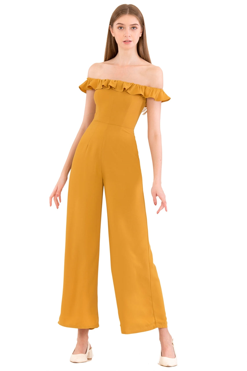 Dartessar Jumpsuit (Mustard)