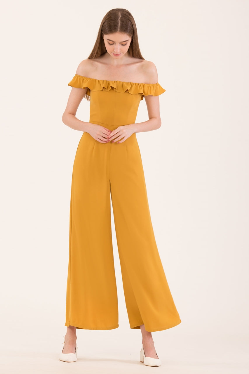 Dartessar Jumpsuit (Mustard)