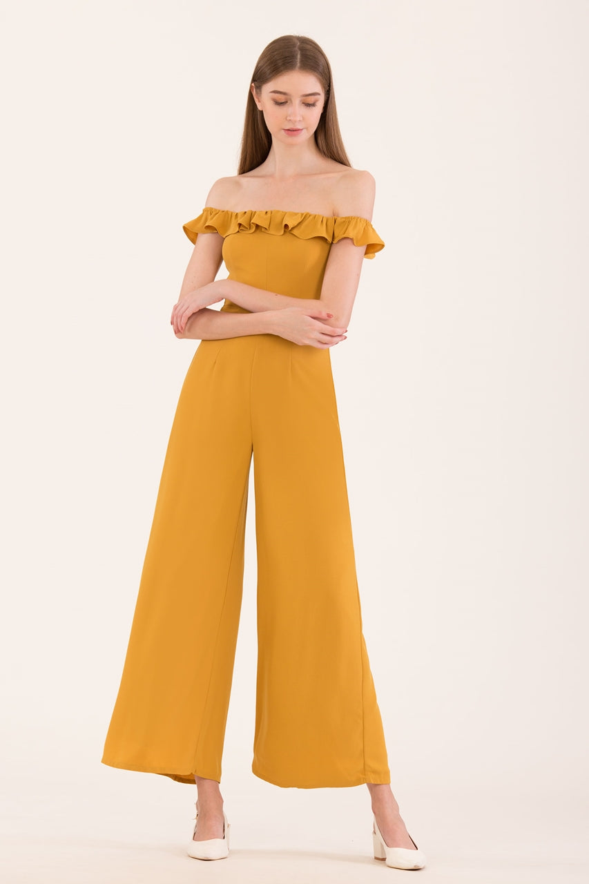 Dartessar Jumpsuit (Mustard)