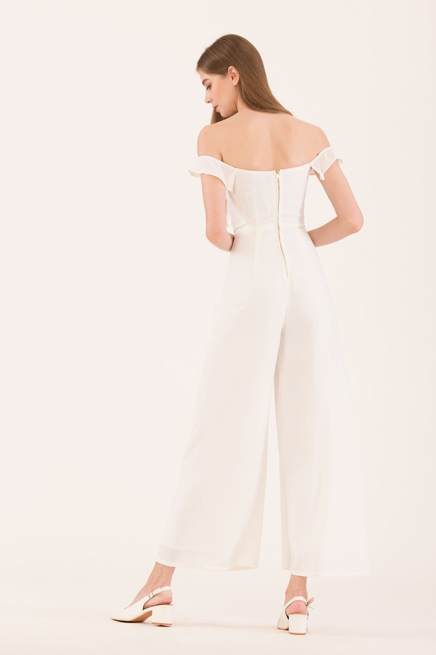 Dartessar Jumpsuit (White)