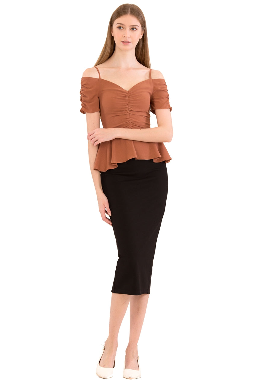 Dharlieh Top (Brown)