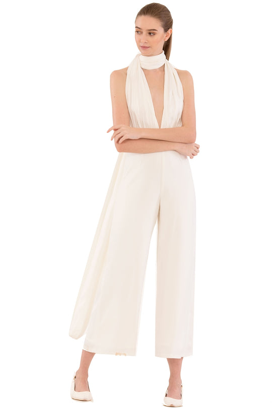 Derlorie Jumpsuit (White)