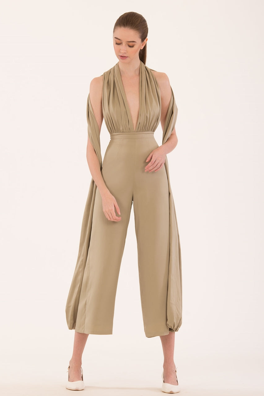 Derlorie Jumpsuit (Dried Sage)