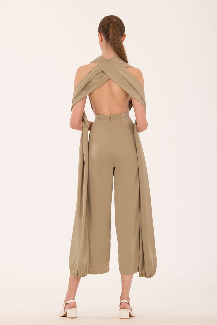 Derlorie Jumpsuit (Dried Sage)