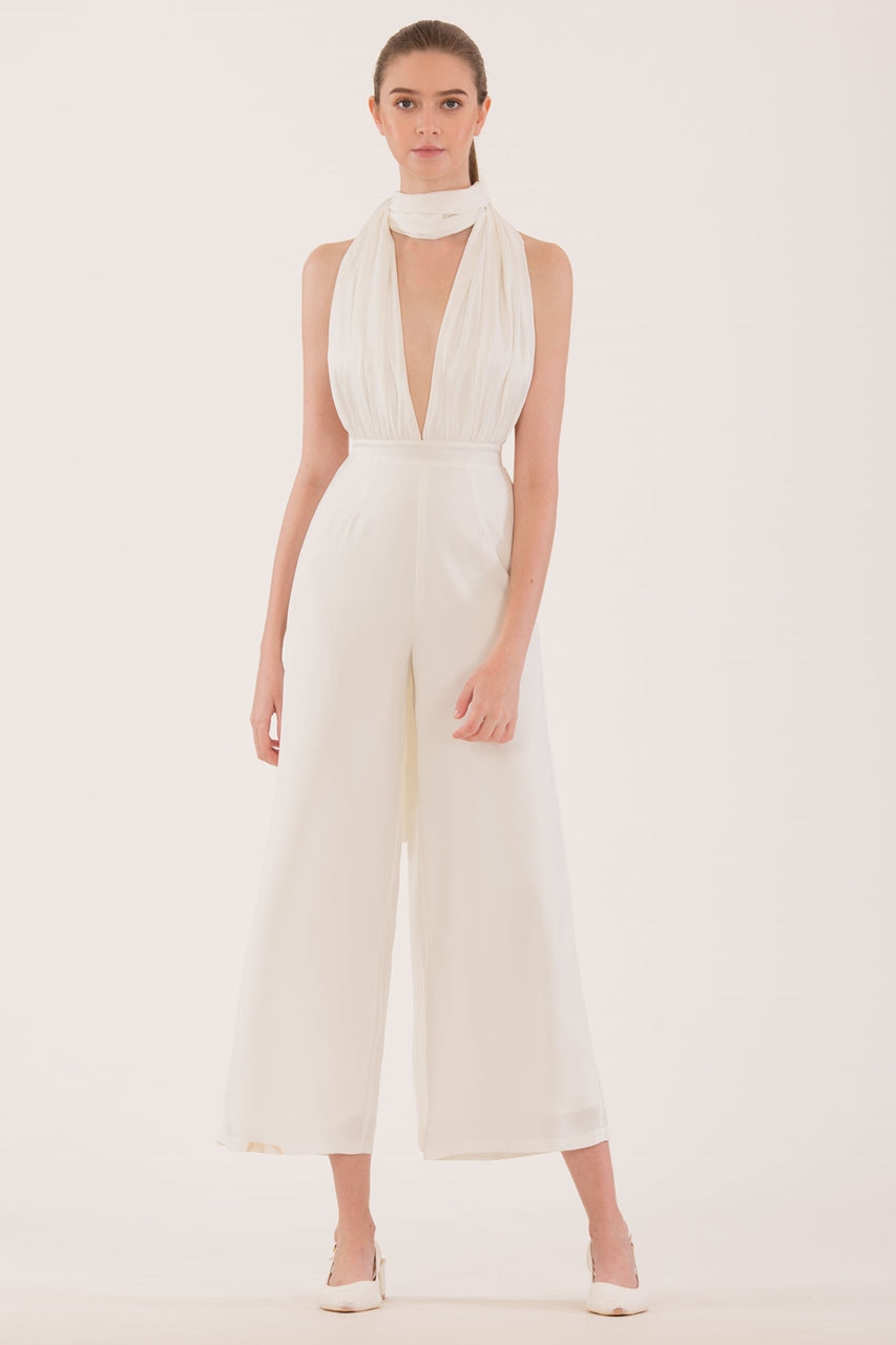 Derlorie Jumpsuit (White)