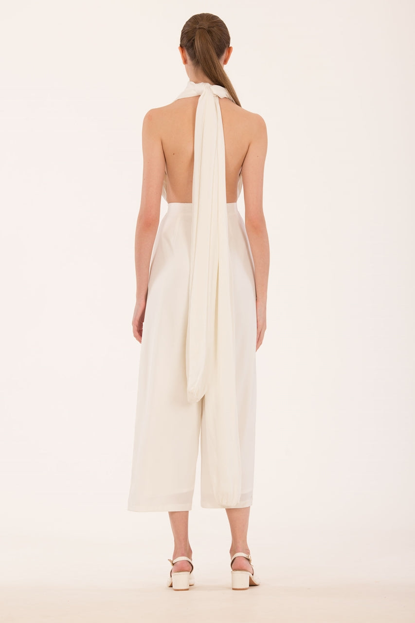 Derlorie Jumpsuit (White)