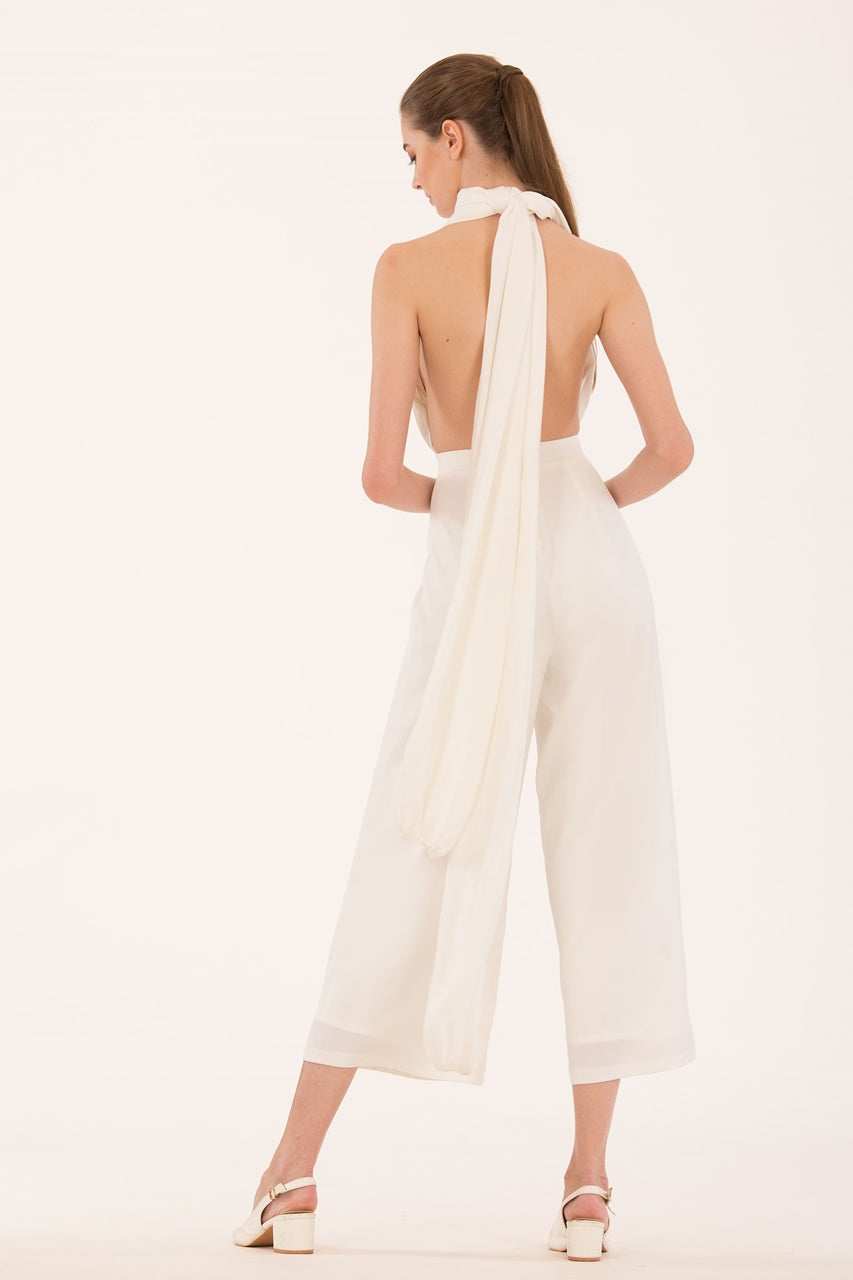 Derlorie Jumpsuit (White)