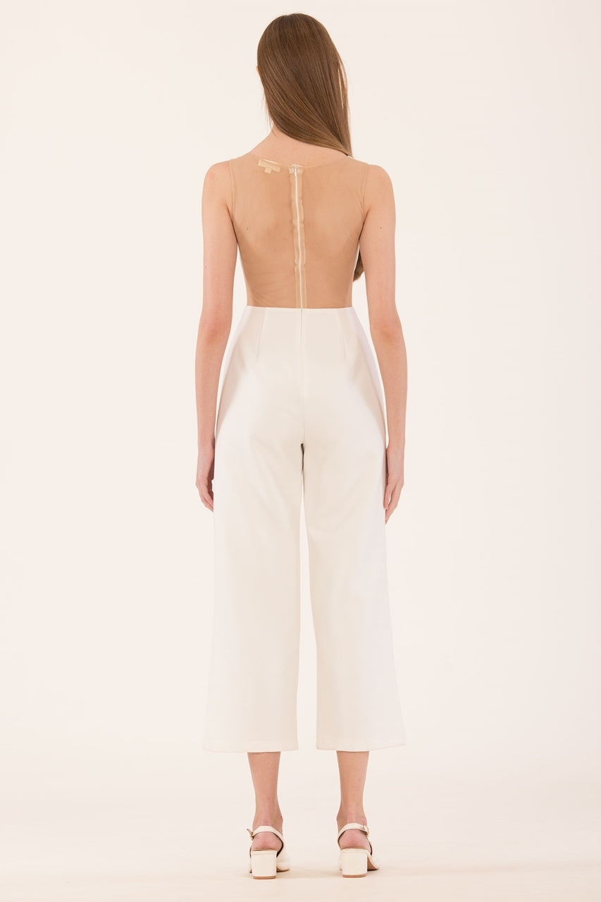 Diolerio Jumpsuit (White)