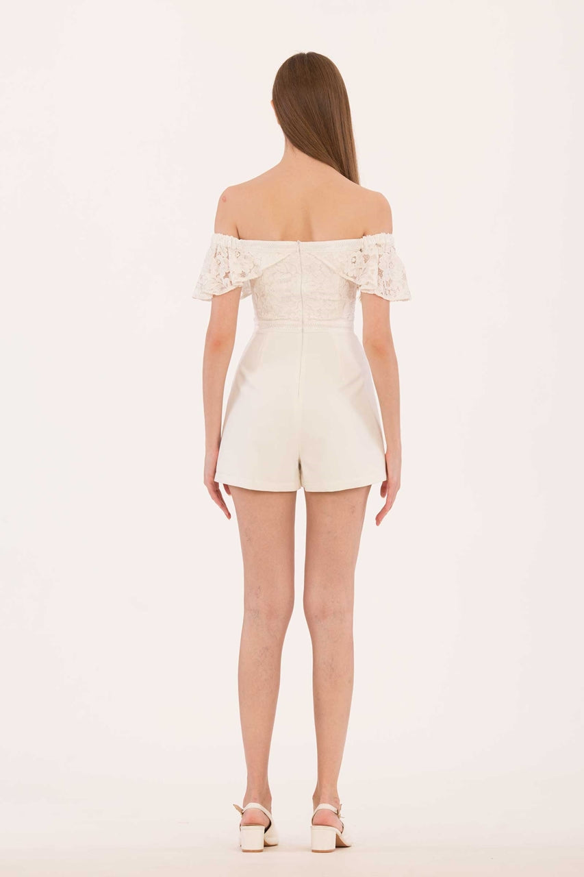 Deheidi Romper (White)