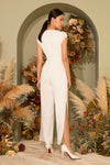 Dartinwo Jumpsuit (White)