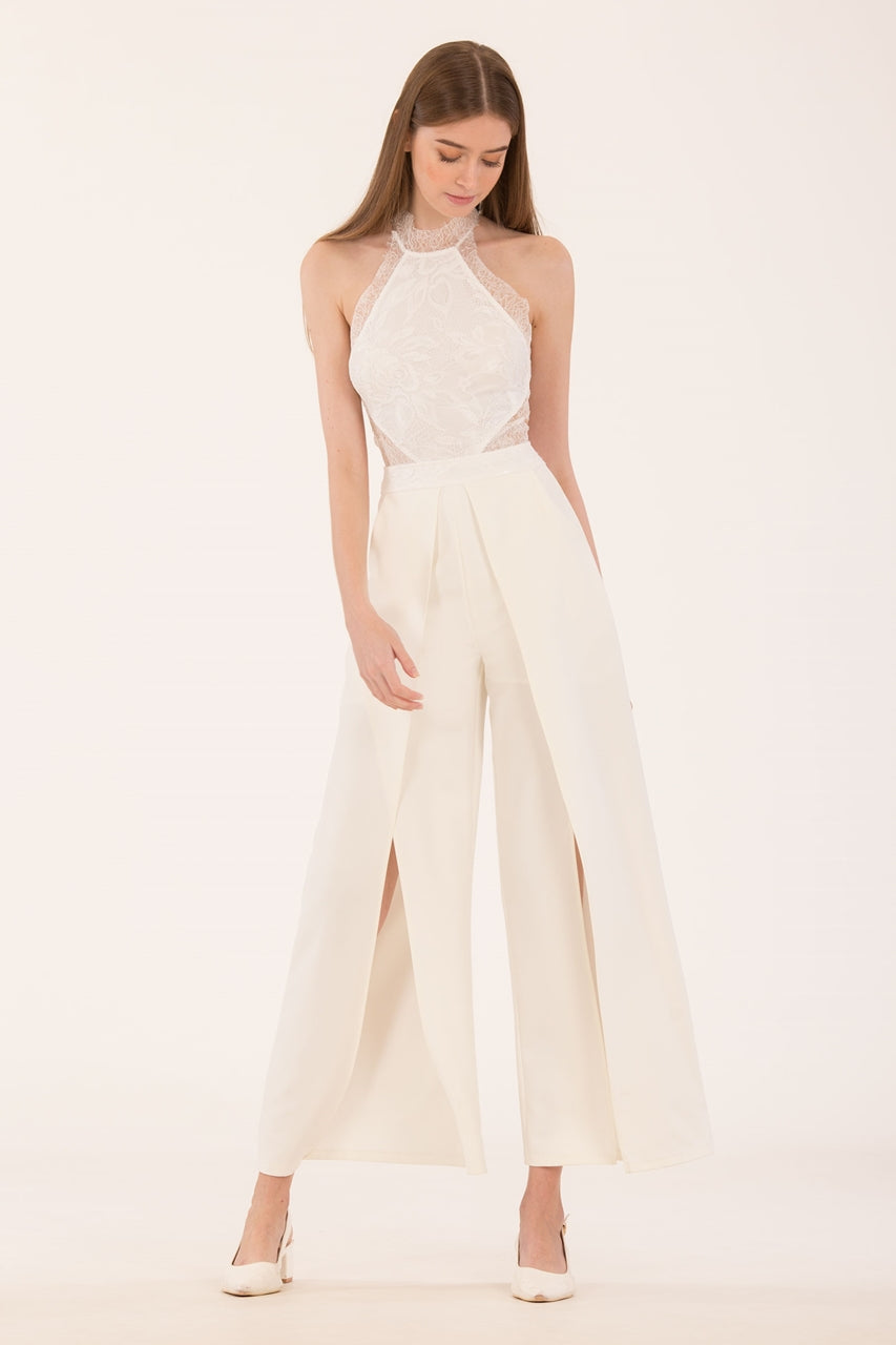 Dufelei Jumpsuit (White)