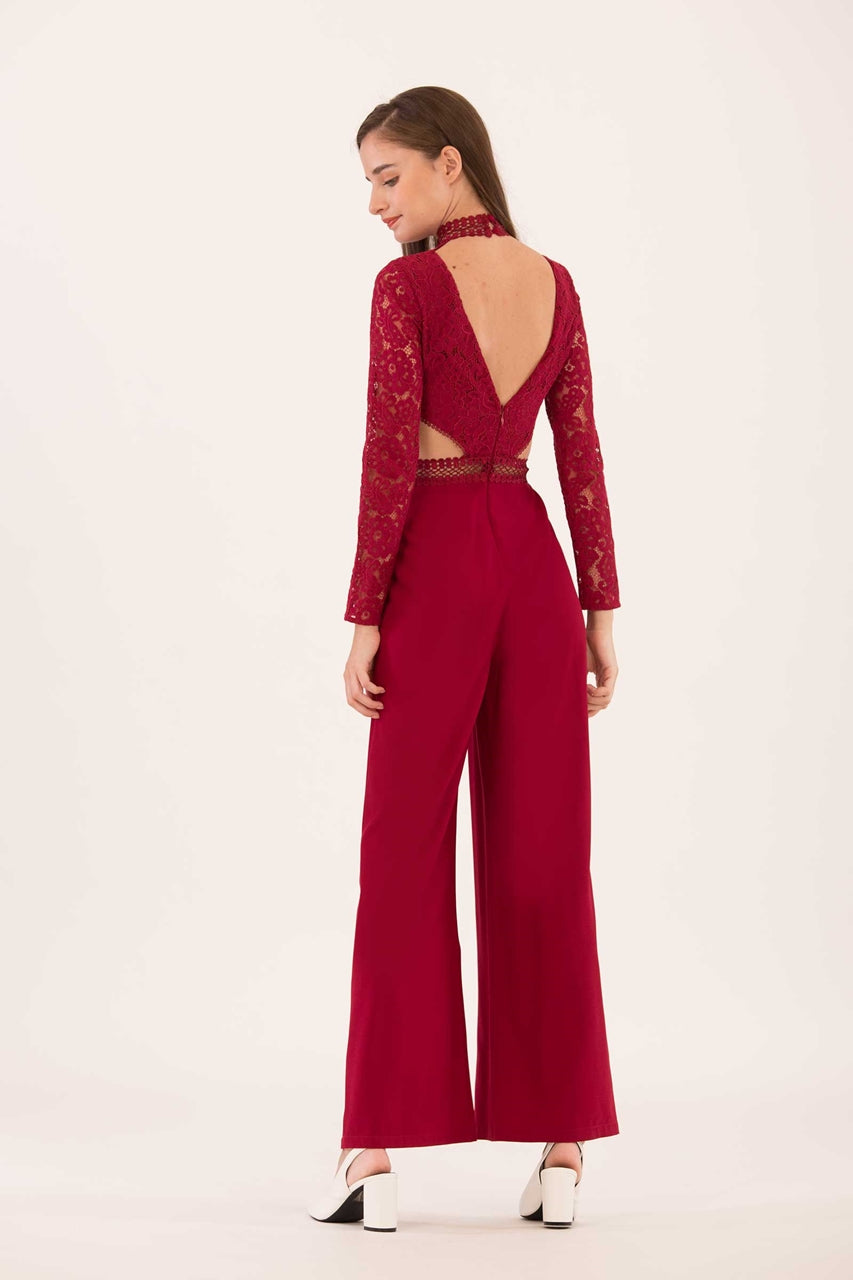 Dimihanxu Jumpsuit (Red)