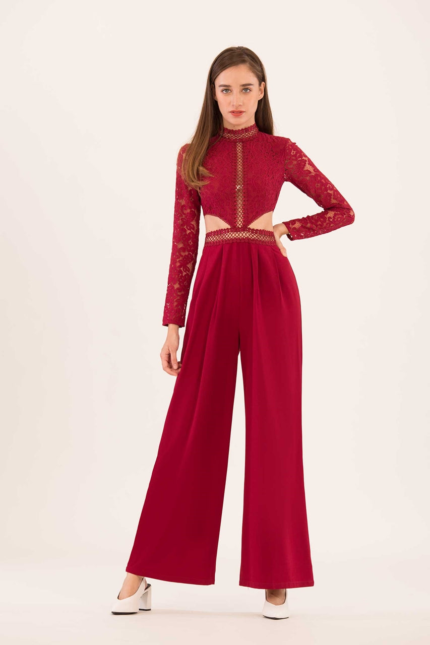 Dimihanxu Jumpsuit (Red)