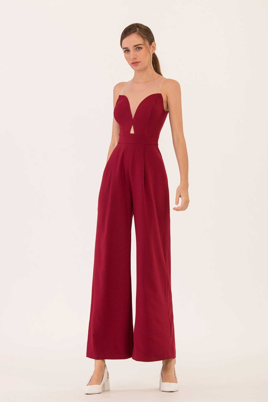 Dojourse Jumpsuit (Maroon)