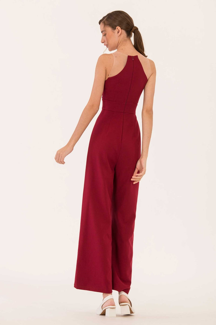 Dojourse Jumpsuit (Maroon)