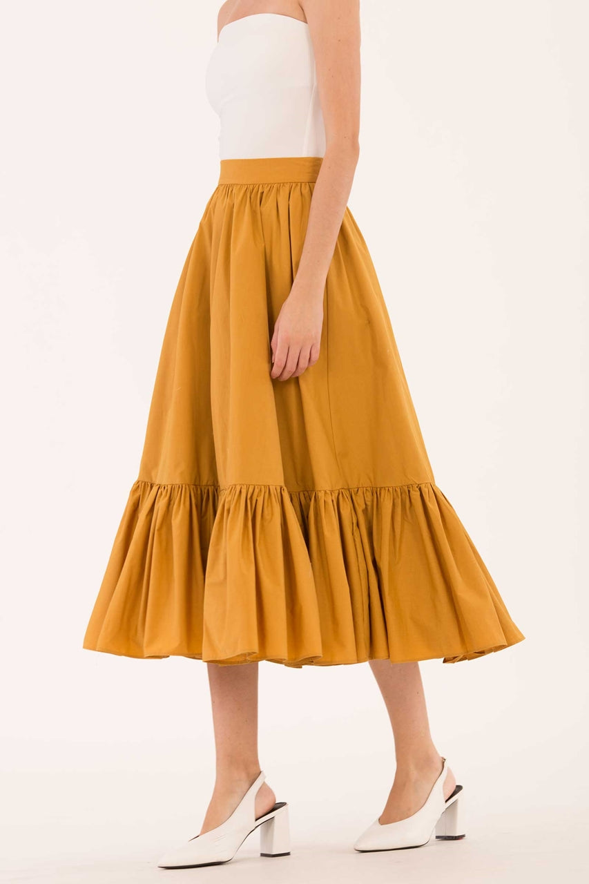 Dalhfid Skirt (Mustard)