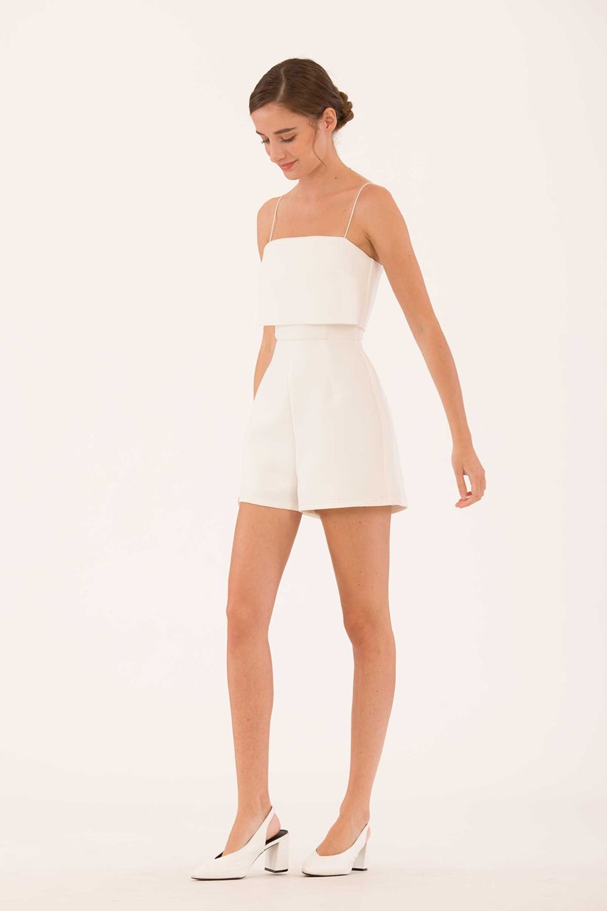 Dokie Romper (White)