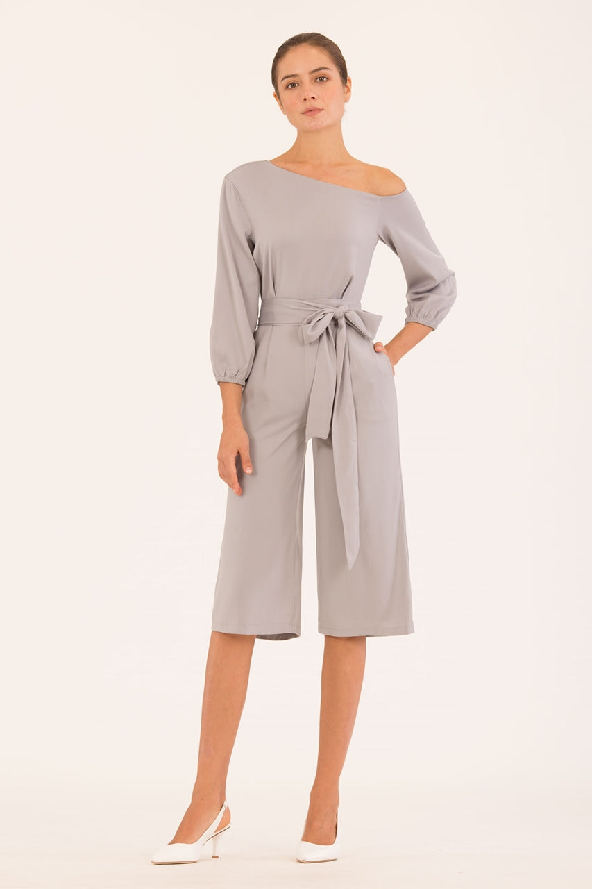 New Derkayra Jumpsuit Cullotes (Grey)