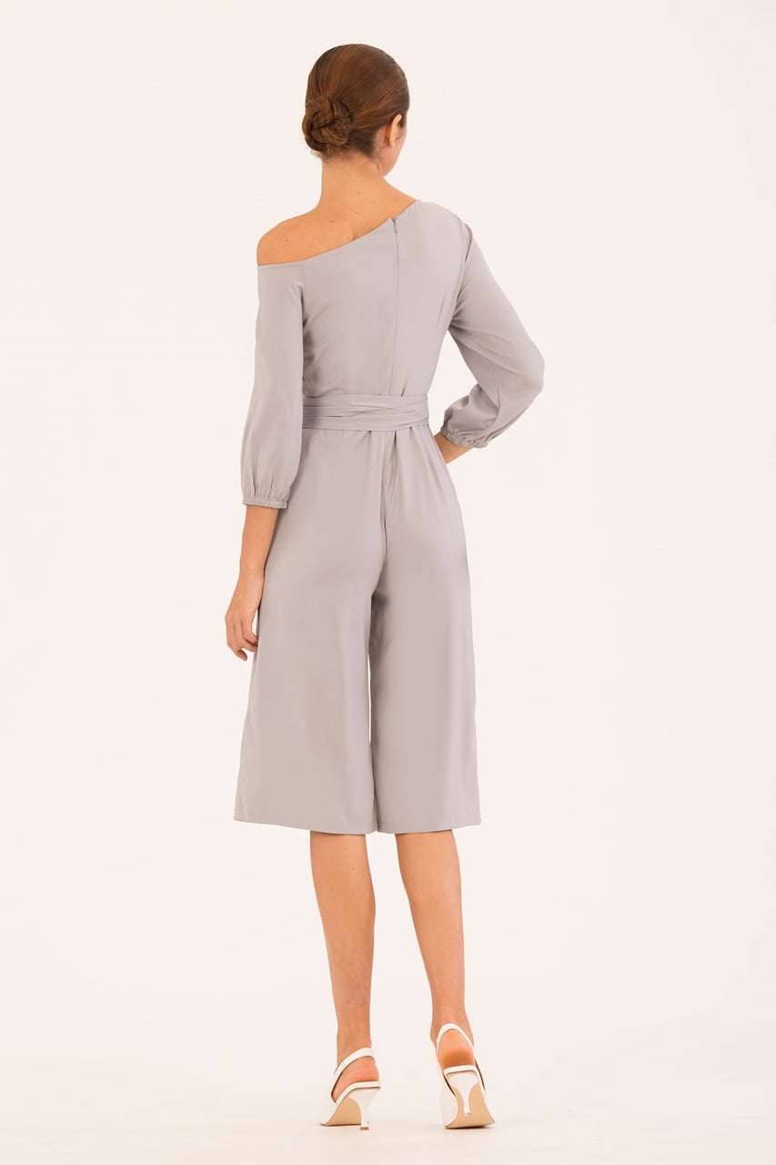 New Derkayra Jumpsuit Cullotes (Grey)