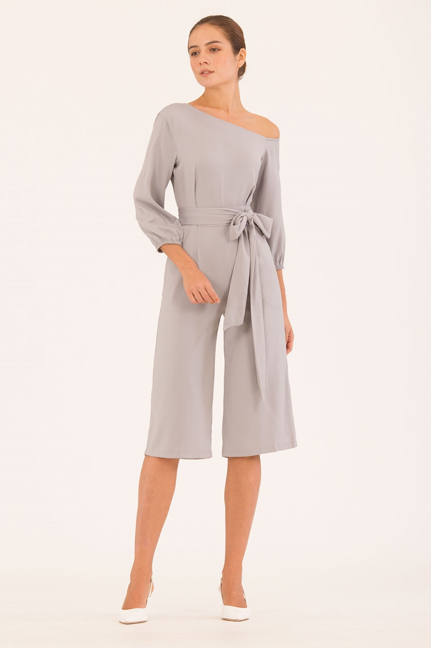 New Derkayra Jumpsuit Cullotes (Grey)