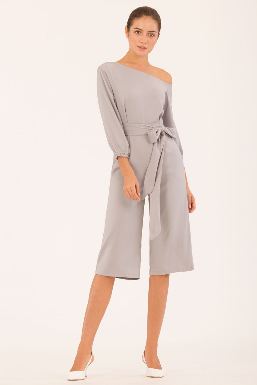 New Derkayra Jumpsuit Cullotes (Grey)