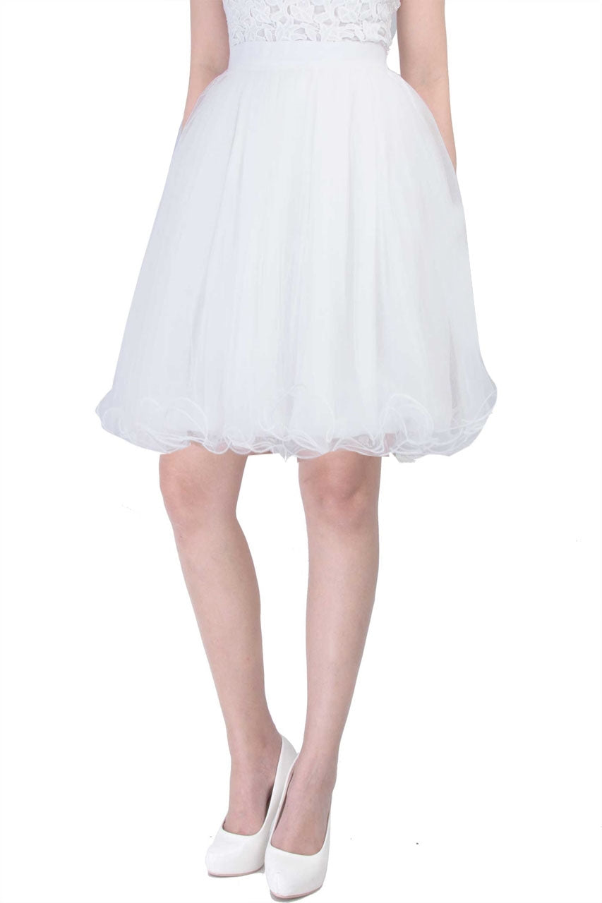 Dherlyn Skirt (White)