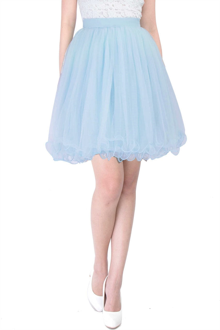 Dherlyn Skirt (Powder Blue)