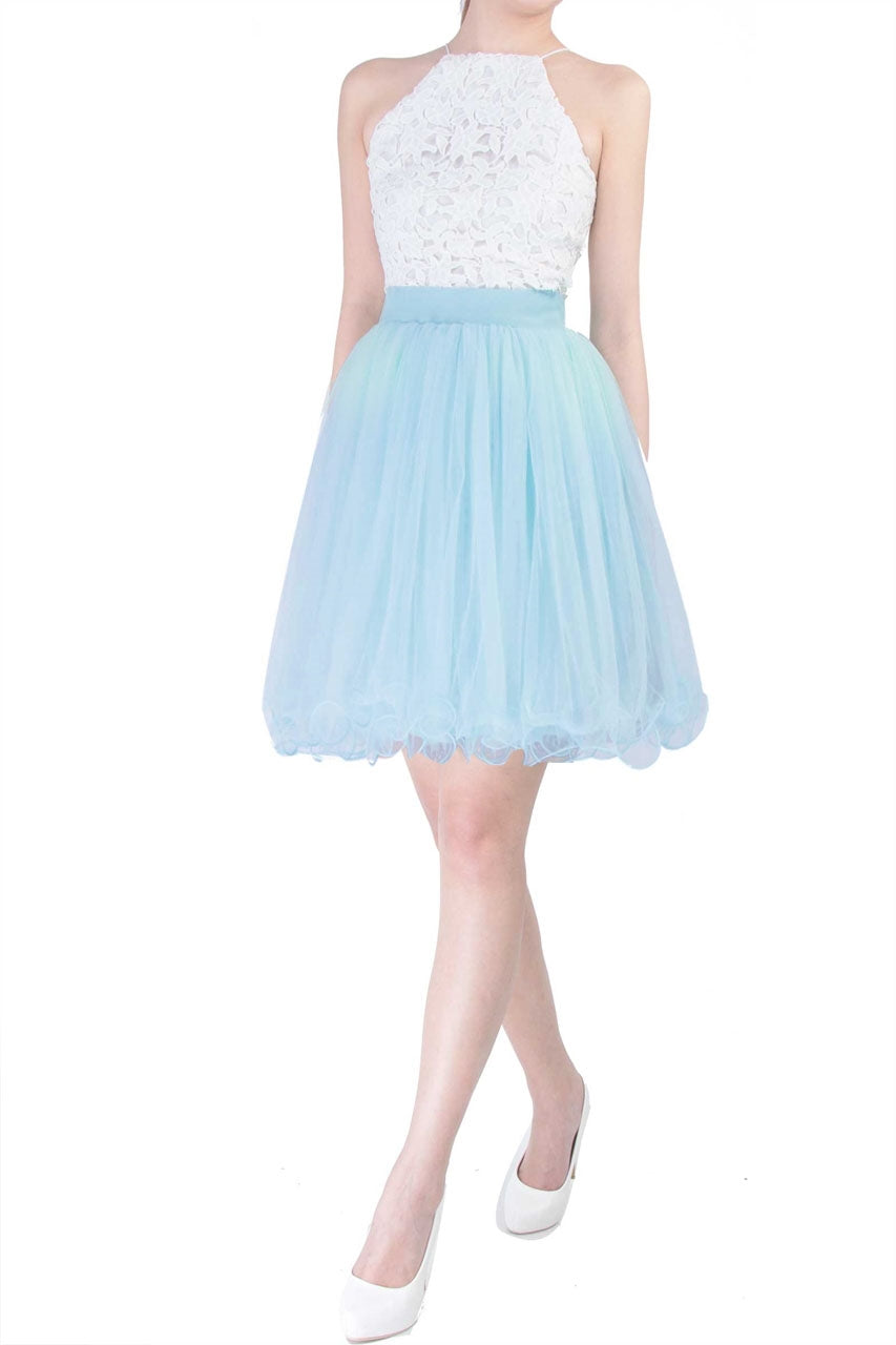 Dherlyn Skirt (Powder Blue)