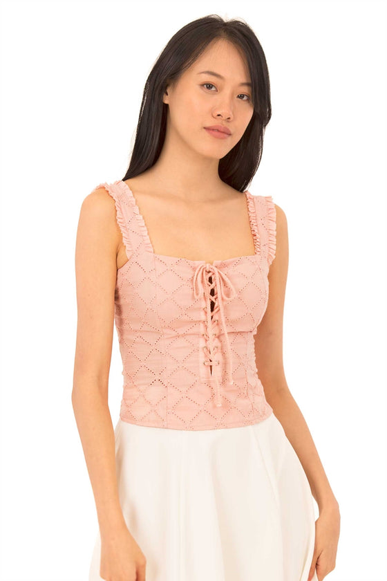 Dinulliow Top (Pale Pink)