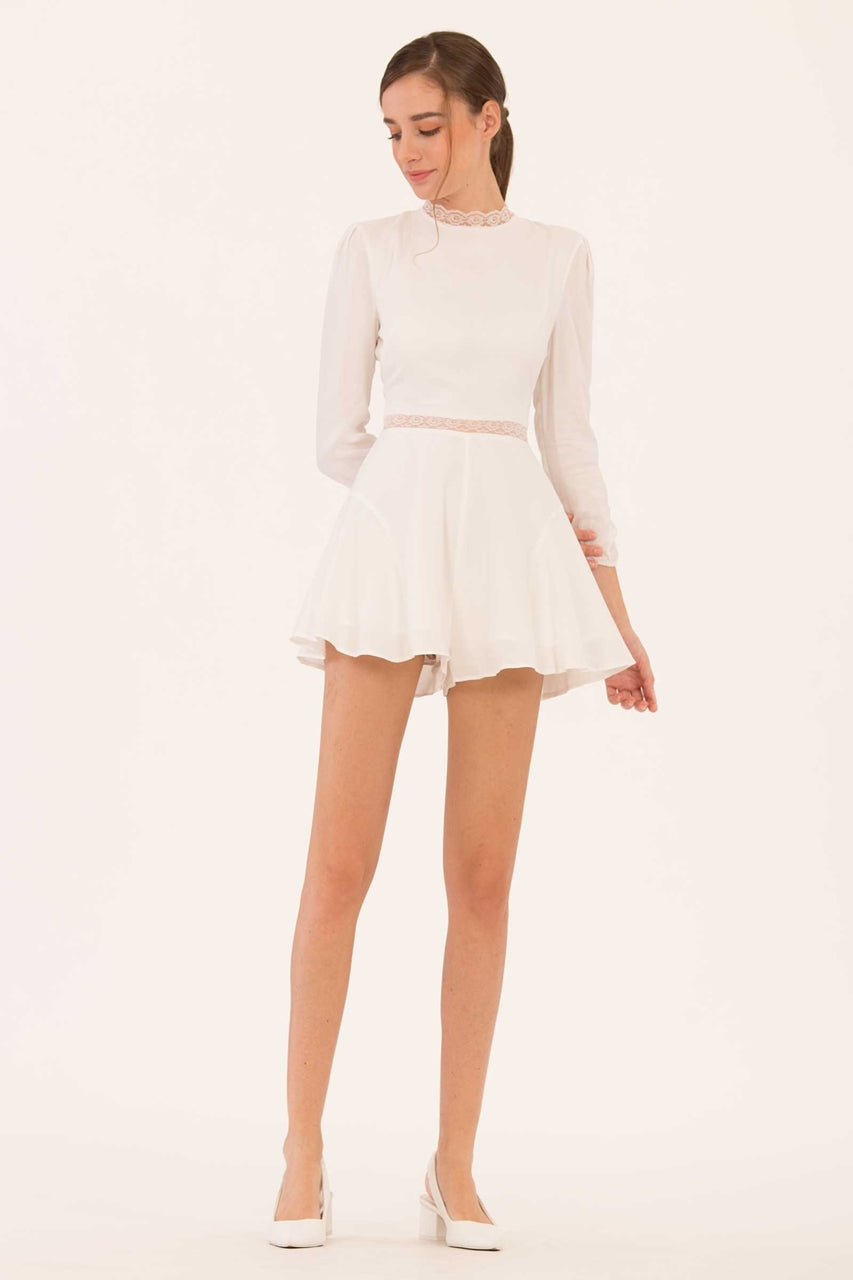 Daruty Romper (White)