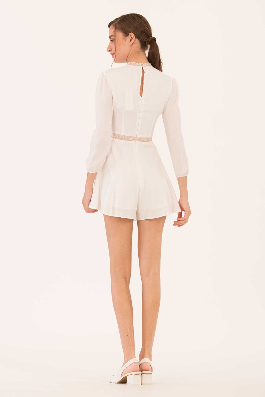 Daruty Romper (White)