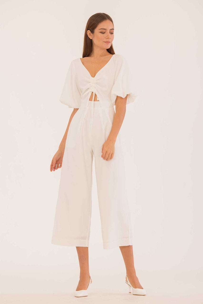 Danixey Jumpsuit (White)