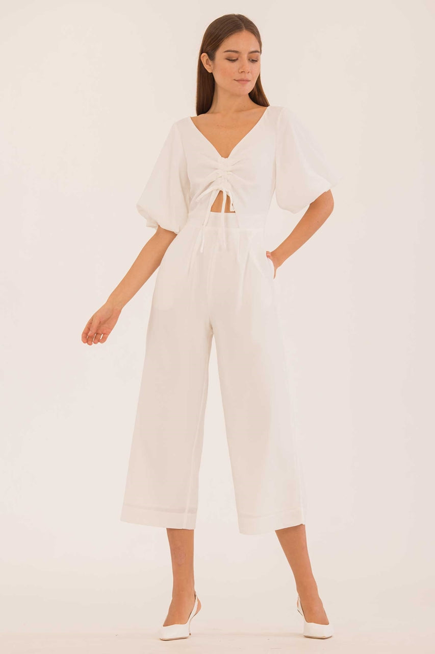 Danixey Jumpsuit (White)