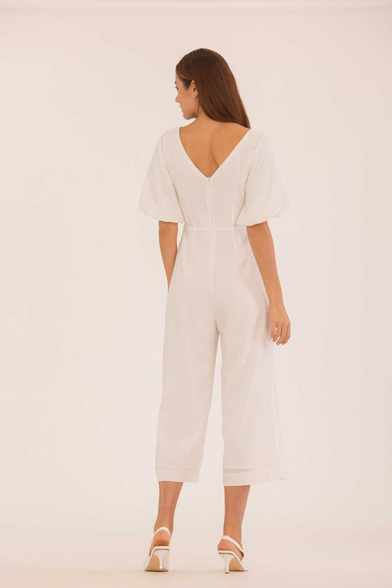 Danixey Jumpsuit (White)